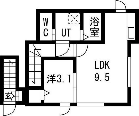 小田原8丁目新築アパートの物件間取画像